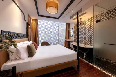 King-Zimmer mit Gartenblick — Secret Garden Hotel Phan Huy Ich by Urban B